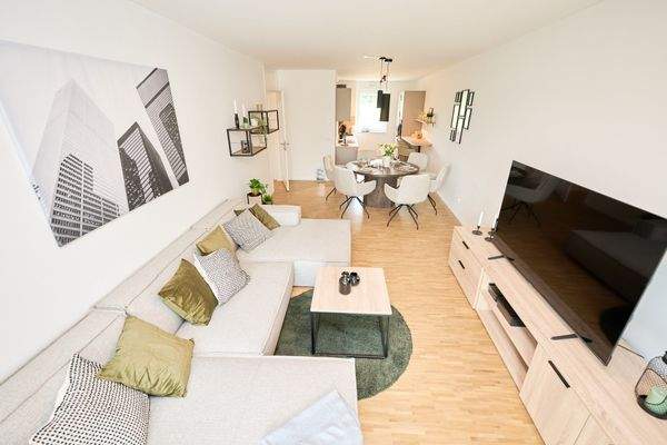 Musterwohnung - Wohnen/Essen