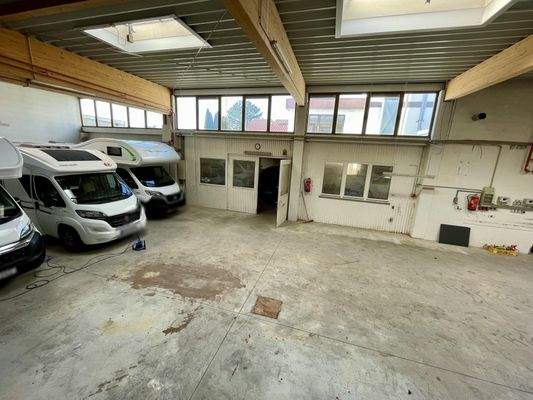 Garage für Wohnmobile