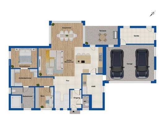 Grundriss Erdgeschoss