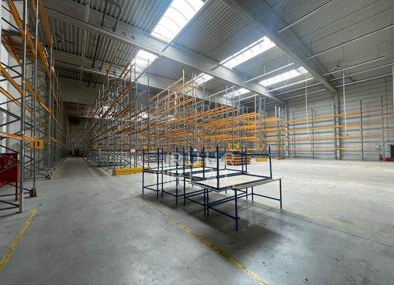 Ansicht Hochregallager