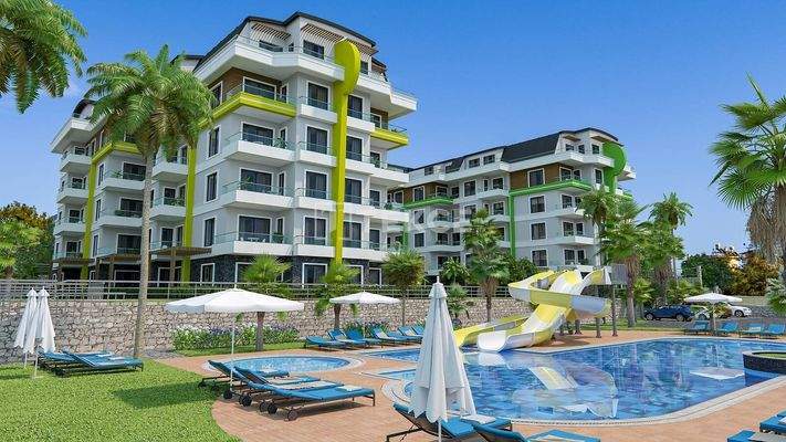 Stylish Flats in a Complex with Two Pools in Alanya Oba