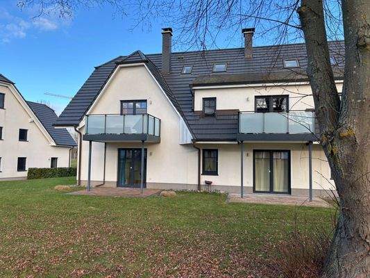 Rückansicht Ferienhaus