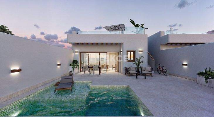 Contemporary Detached Villas with Private Pools in Torre Pacheco