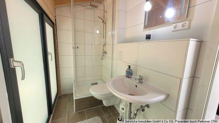 Badezimmer im Obergeschoss