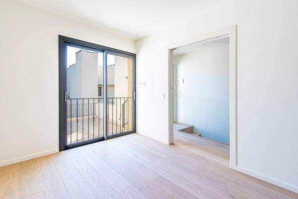 Eines von 2 Schlafzimmern