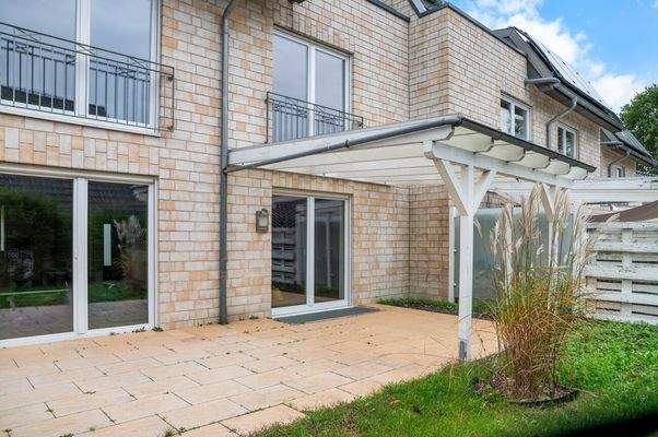 Überdachte Terrasse