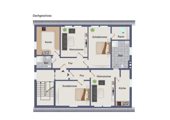 Grundriss Dachgeschoss