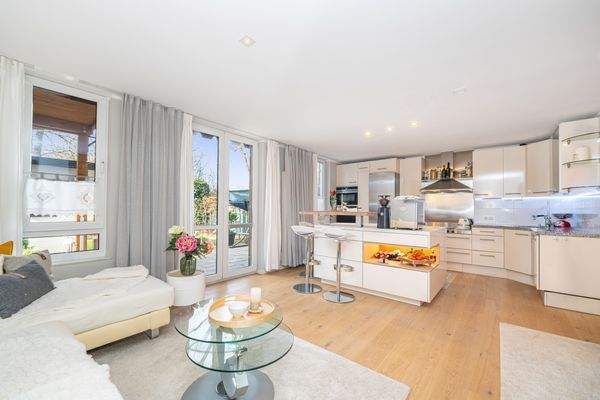 Wohnbereich / Küche