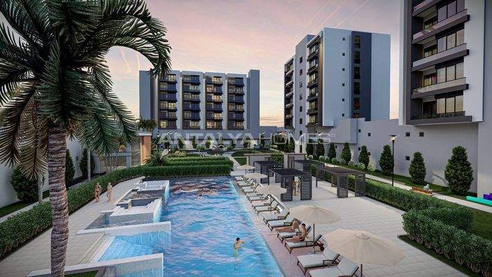Investment Apartments in an Elegant Project in Antalya