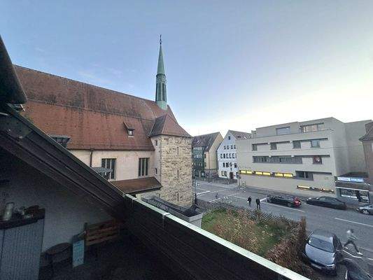 Aussicht Loggia im 2.OG