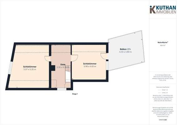 Grundriss Obergeschoss