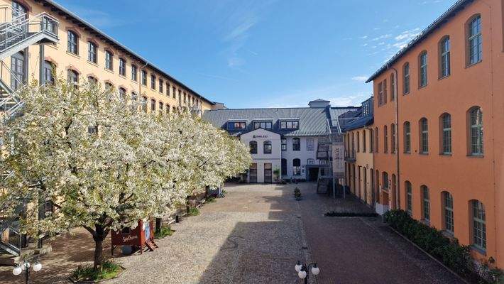 Innenhof Schönherrfabrik