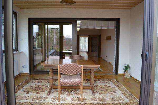 Gemütlicher Wintergarten