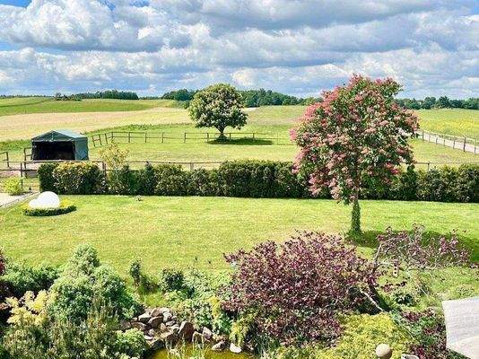 Traumblick aus dem Obergeschoss ins Naturschutzgeb