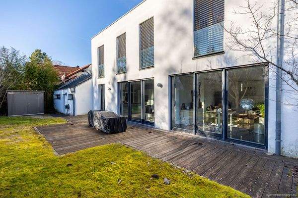 Garten: W/S/O-Ausrichtung