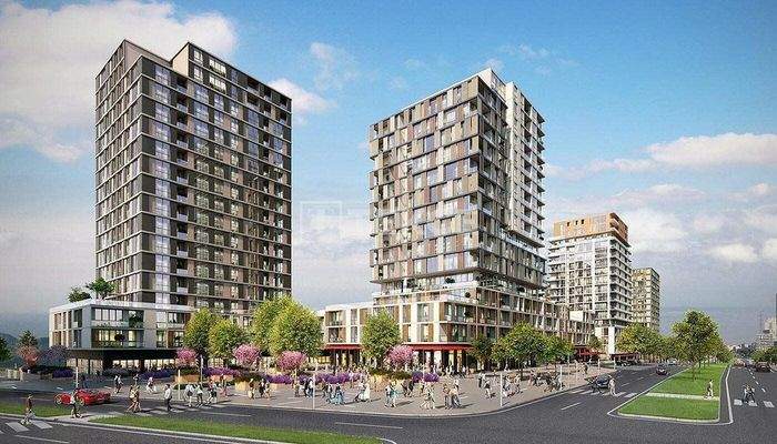 Apartments in a Project near Main Road in Başakşehir İstanbul