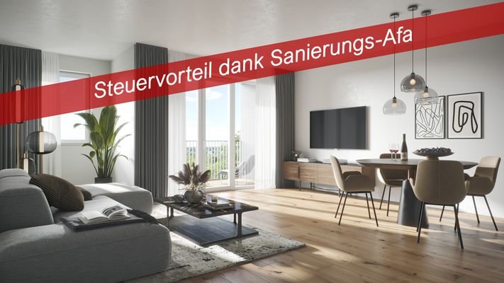 Steuervorteil dank Sanierungs-AfA