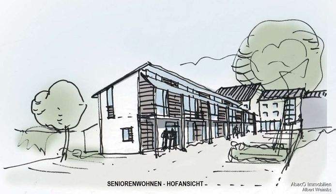 Perspektive Vorschlag Hofansicht