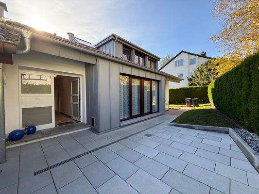 Terrassen auf beiden Seiten