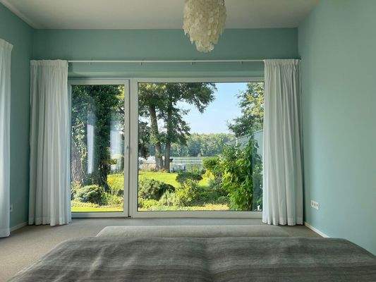 Schlafzimmer mit Aussicht