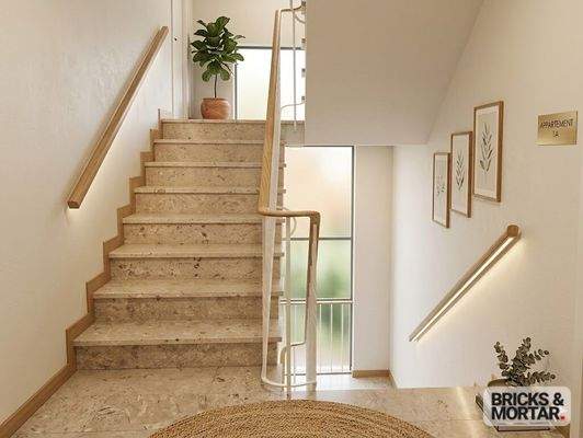 Treppenhaus Einrichtungsbeispiel