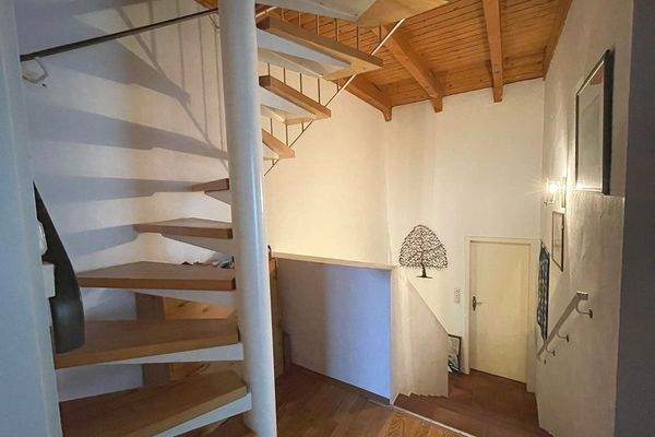 Treppenaufgang zum Studio