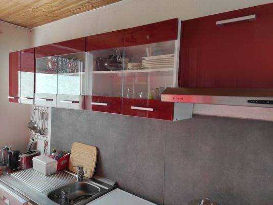 Teilansicht der Küche