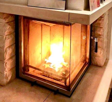 behaglicher Kaminofen