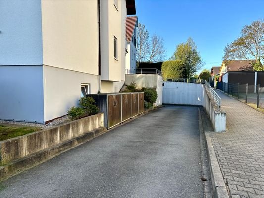 Zufahrt Tiefgarage