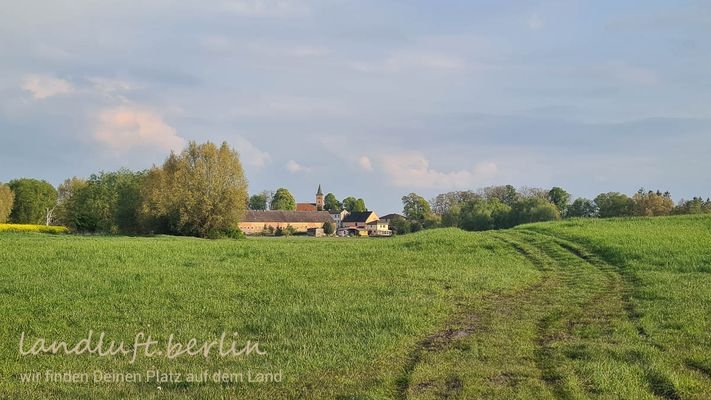 Parlow auf dem Weg zurück von der Badestelle am Gr