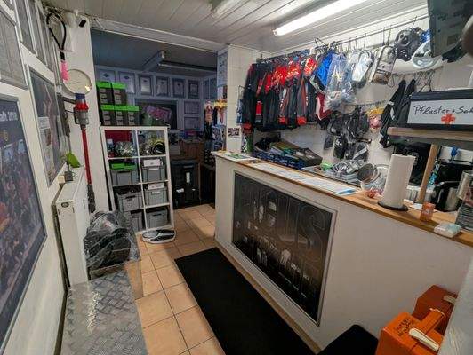 Empfang Büro und Verkaufsraum