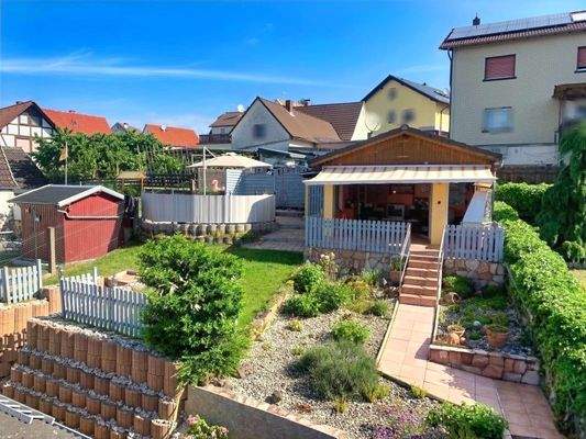 Gartenbereich- Grillbereich