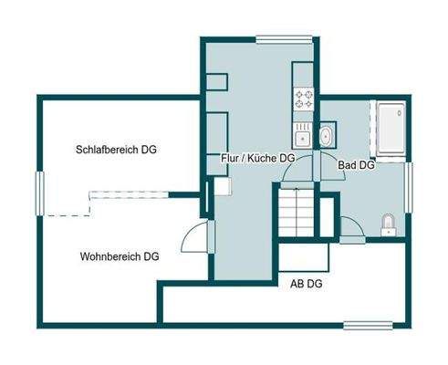 Grundriss Dachgeschoss