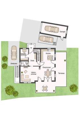 Grundriss Erdgeschoss