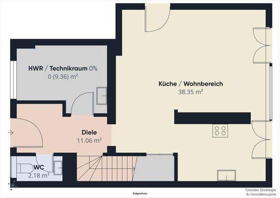 Grundriss Erdgeschoss