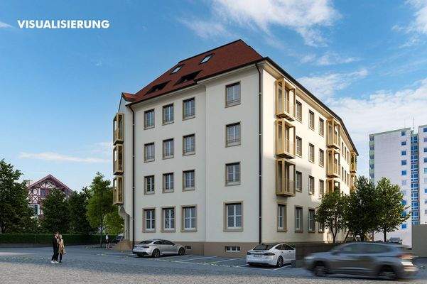 1.2 Ansicht Gebäude