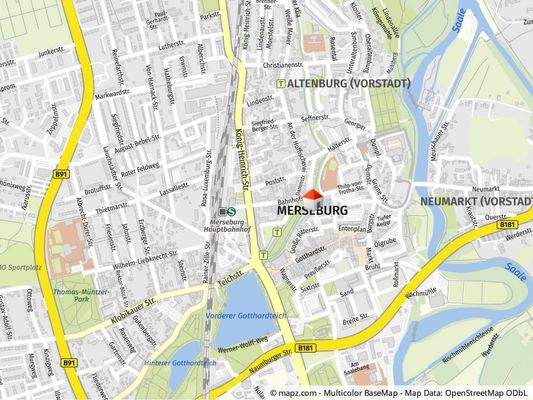 Geolyzer Kartenausschnitt