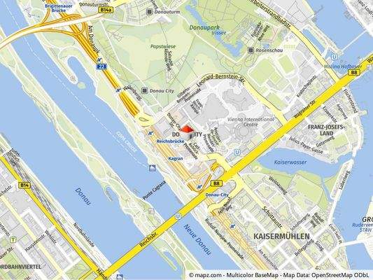 Geolyzer Kartenausschnitt