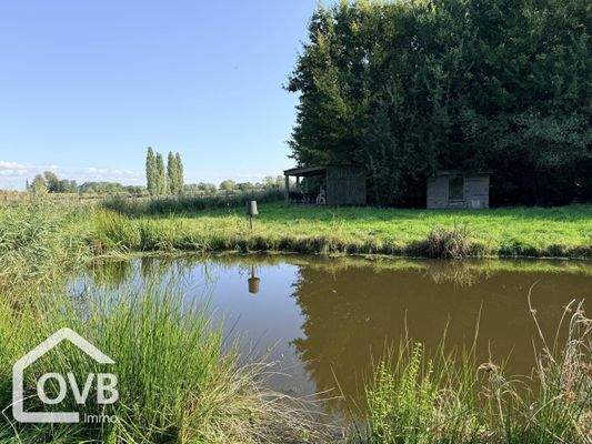 Blick auf einen der Teiche