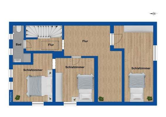 Grundriss Dachgeschoss