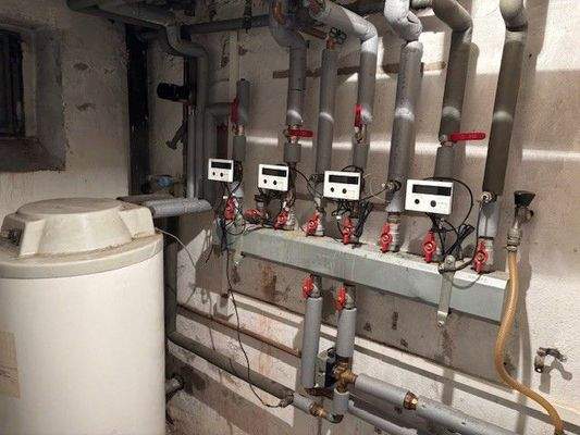 Heizungszähler getrennt