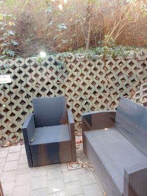 Gartenmöbel im Außenbereich