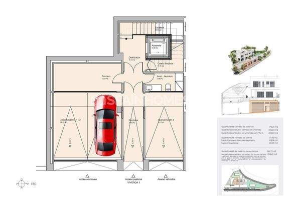Semi-Detached Villas Near Amenities in El Limonar Málaga