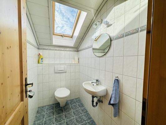 SEPARATES WC DACHGESCHOSS