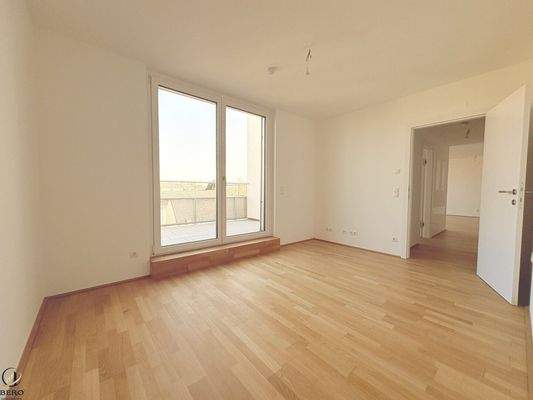 Schlafzimmer mit Schrankraum