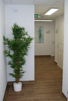 Zugang zu den Behandlungsräumen