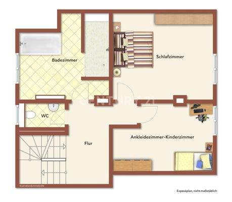 möglicher veränderter Grundriss Obergeschoss