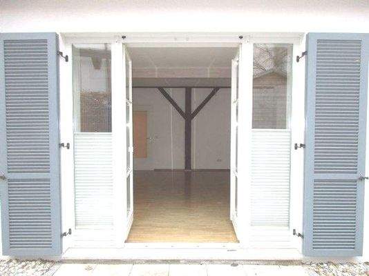 Terrassentür vom Wohnzimmer