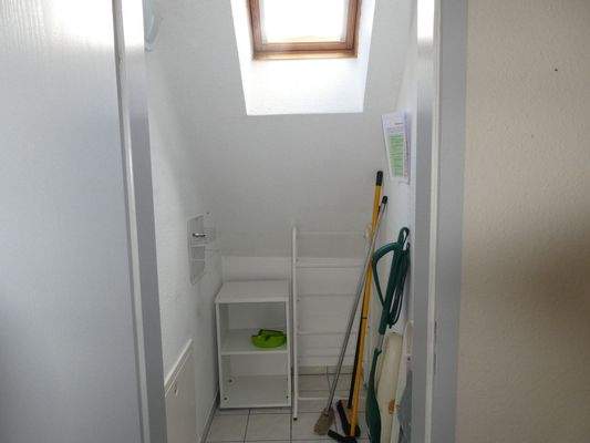 Praktischer Abstellraum