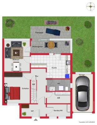 Grundriss Erdgeschoss